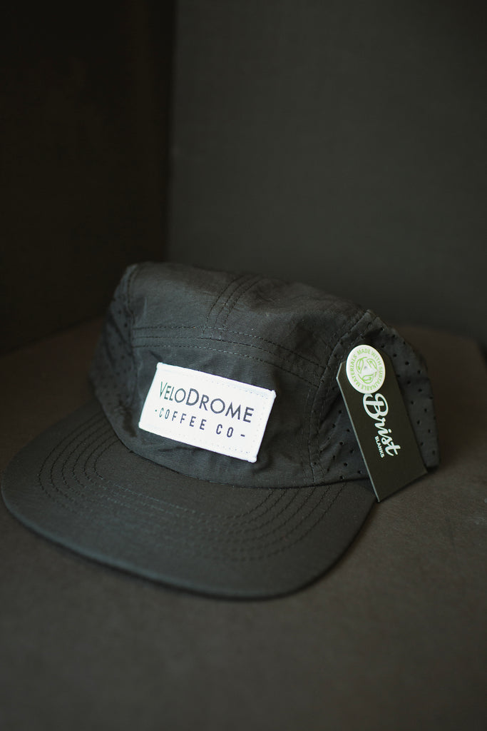 Black Athletic Five Panel