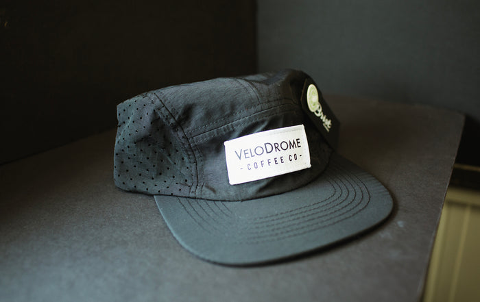 Black Athletic Five Panel