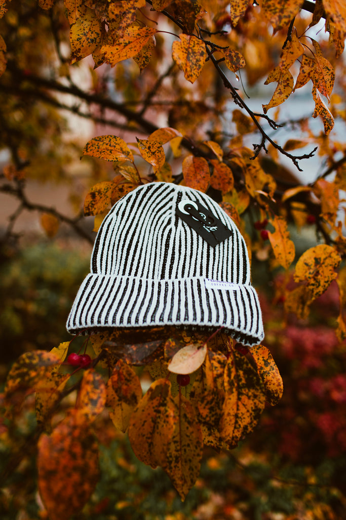 Striped Knit Hat