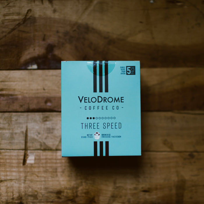 5-Pack Three Speed Single Serve Pourovers