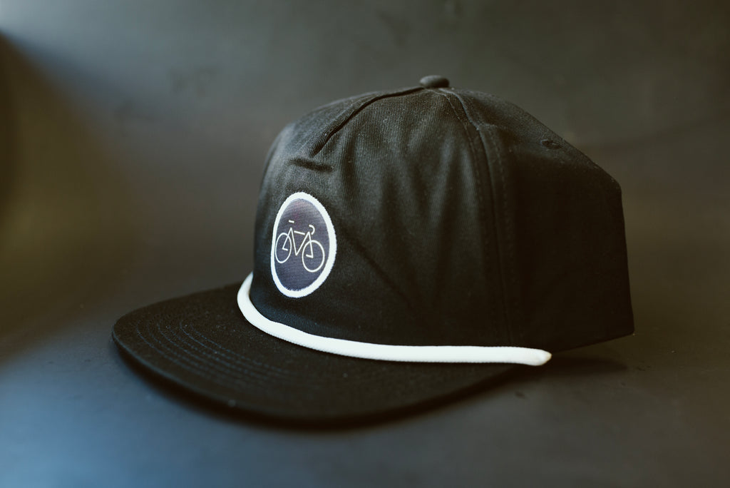 Black Bike Logo Hat